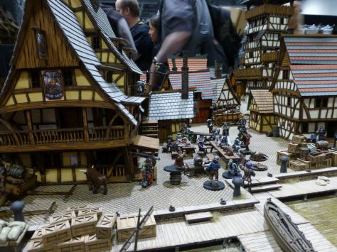 Medieval inn and market square by 4Ground at Salute 2015
