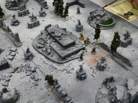 A game of Frostgrave at Salute 2015