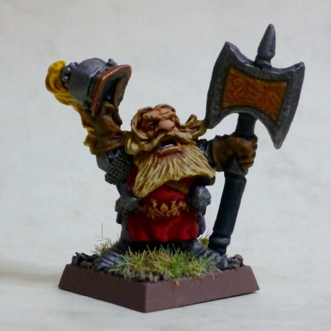 Imperial Dwarf Prince Ulther, leader of the Dragon Company