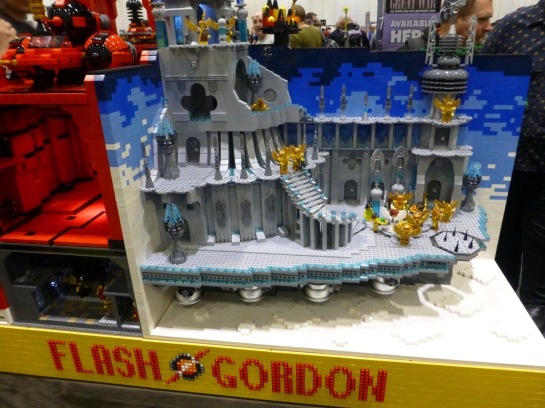 Flash Gordon wargaming in Lego